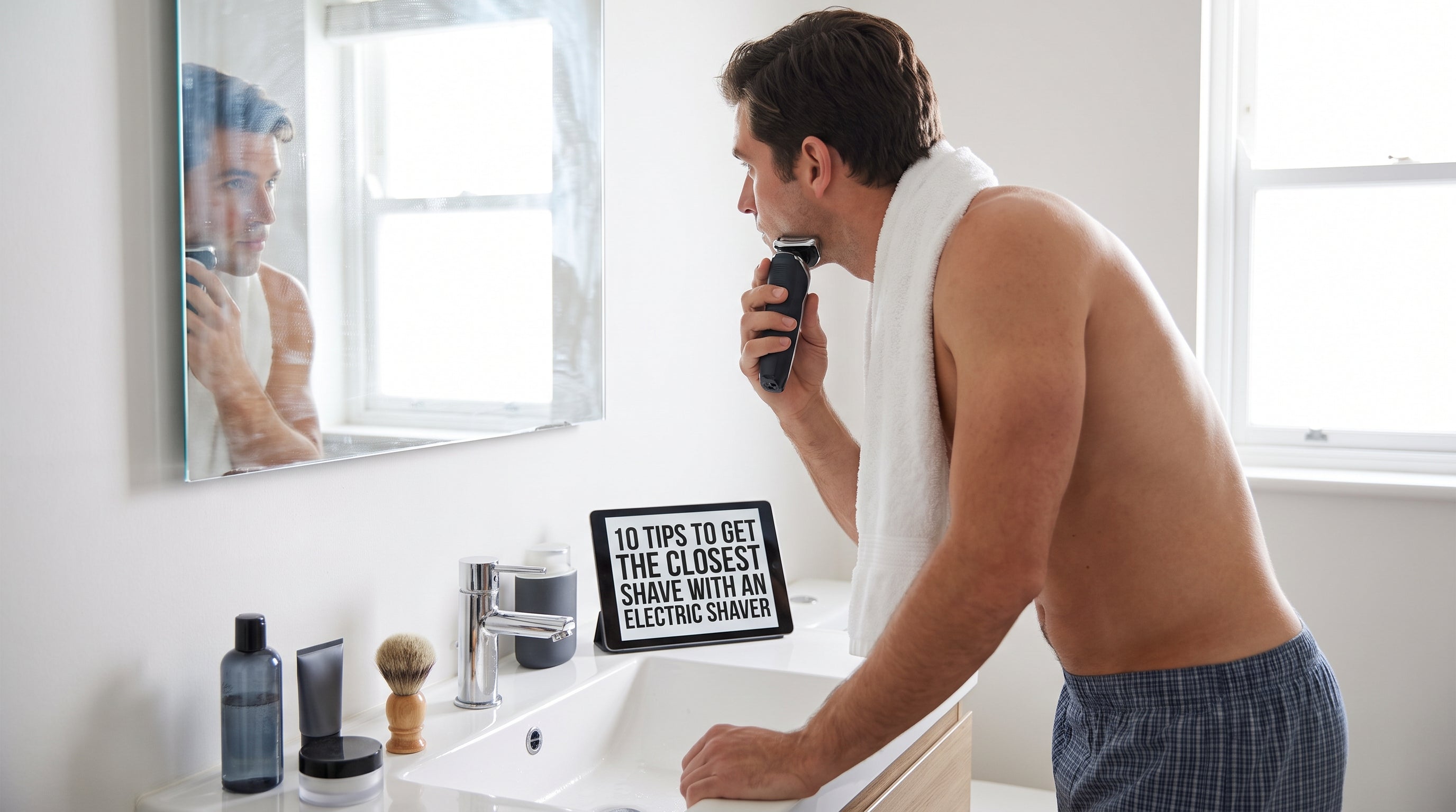 10 Tips to Get the Closest Shave with an Electric Shaver
