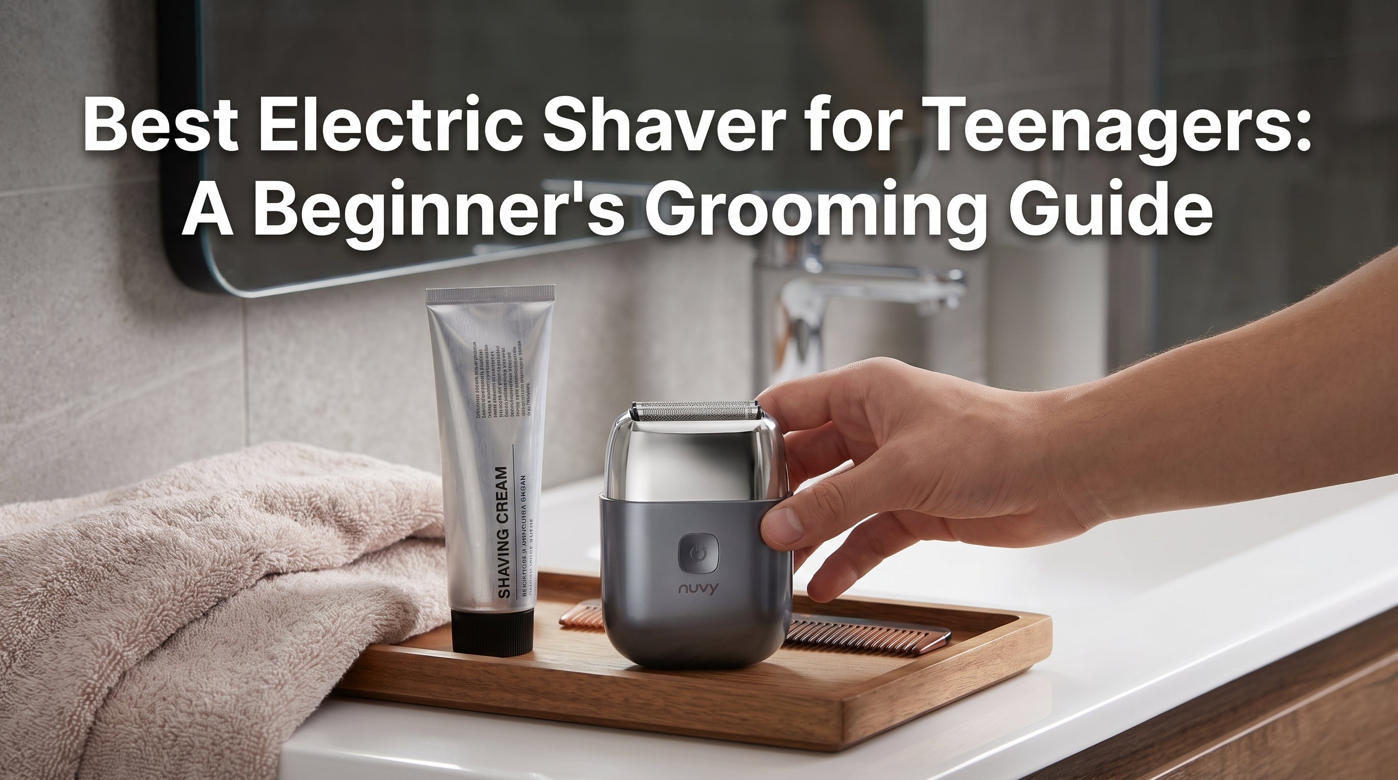 Best Electric Shaver for Teenagers: A Beginner's Grooming Guide