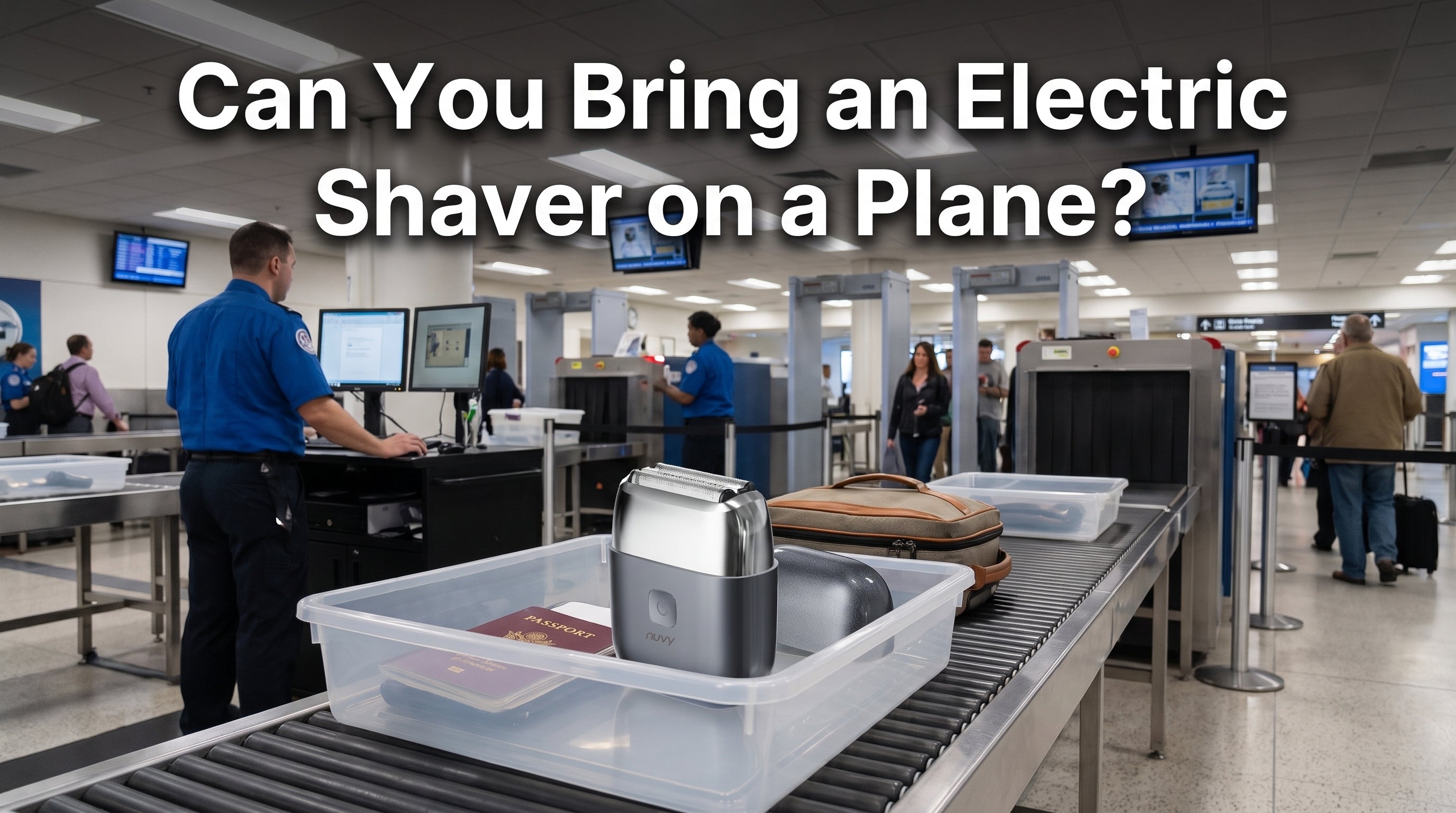 Can You Bring an Electric Shaver on a Plane? Travel Rules Guide