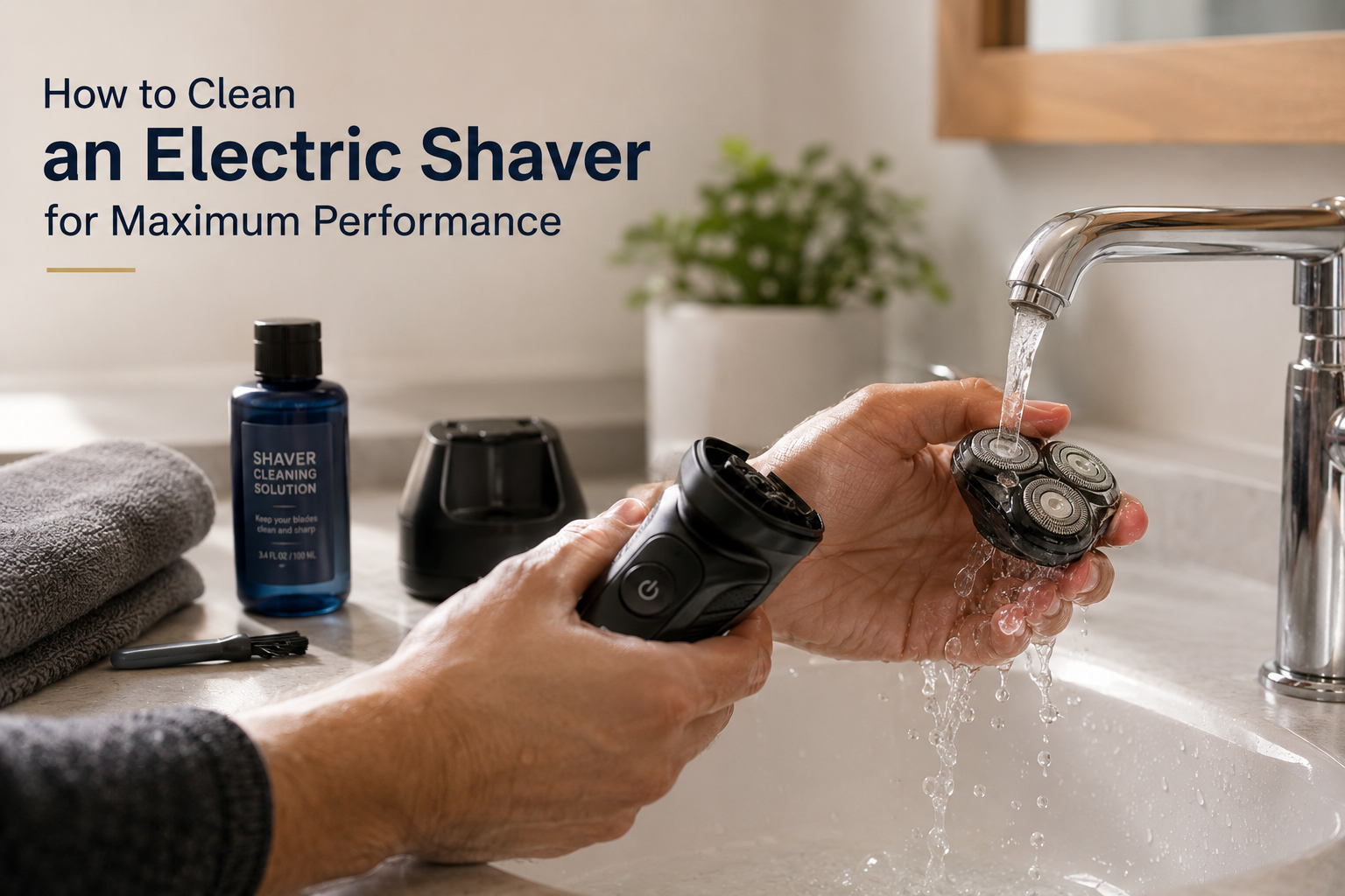 How to Clean an Electric Shaver for Maximum Performance