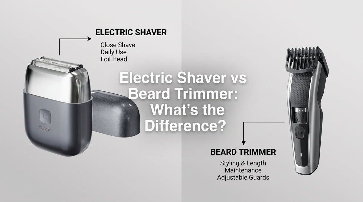 Electric Shaver vs Beard Trimmer: What's the Difference?