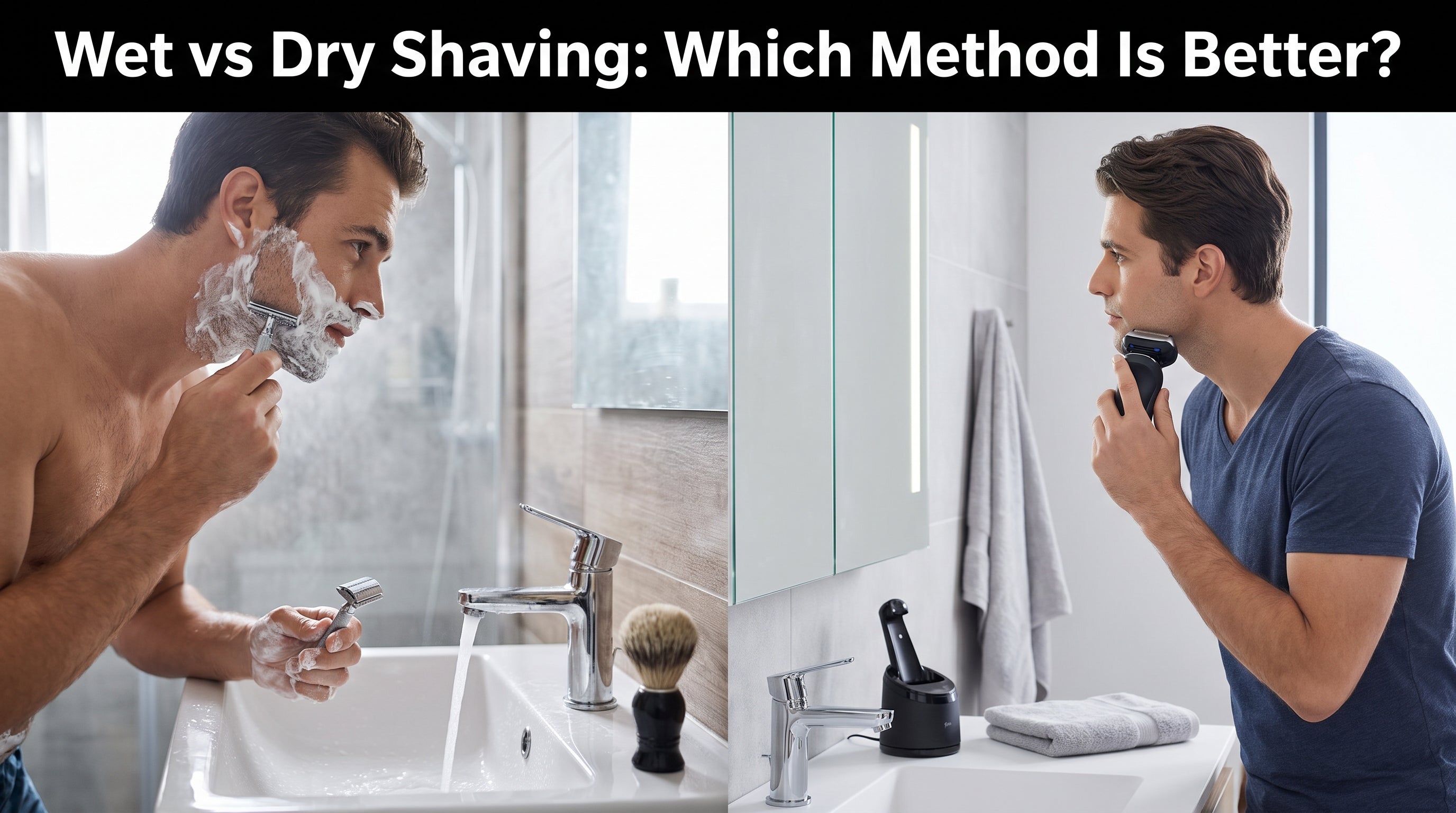 Wet vs Dry Shaving: Which Method Is Better?