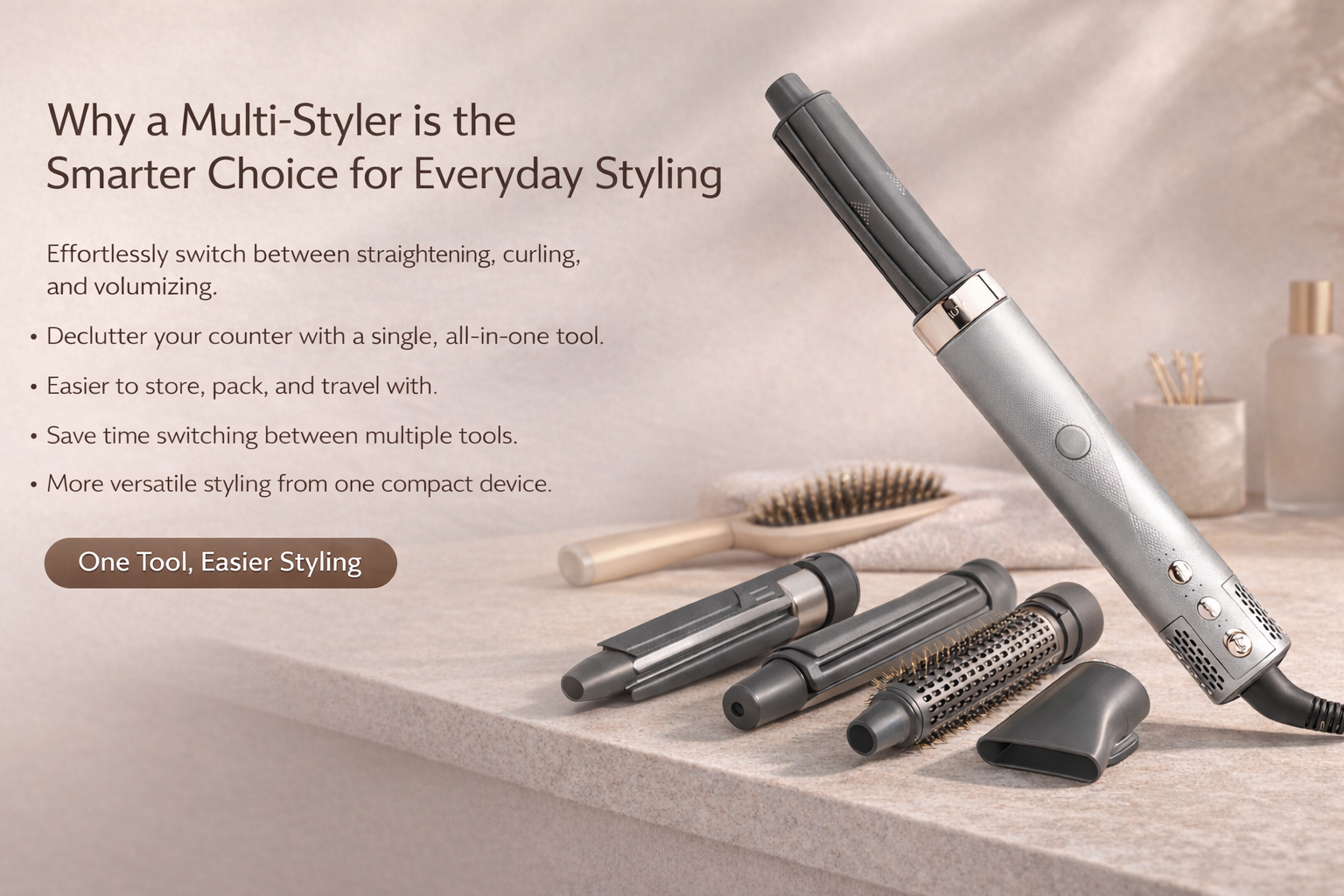 Why a Multi-Styler Is the Smarter Choice for Everyday Hair Styling